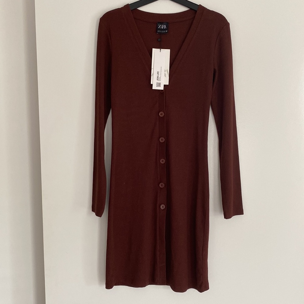 Zara long cardigan size small
